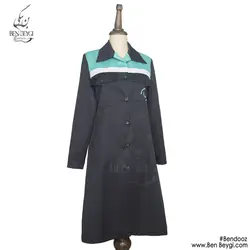 ست کاپشن شلوار کار مردانه مهندسی و مانتو شلوار کار زنانه مدل یقه برگردان چهارجیب شلوار جیب دار کمر پشت کشی کد 19292