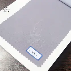 پیراهن مردانه رنگ آبی نفتی آستین بلند ساده تک جیب پارچه تترون کد ir-19232