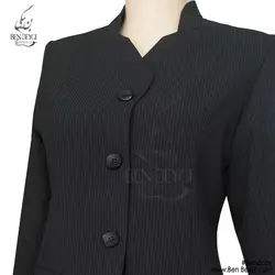مانتو شلوار اداری قد 100 پارچه فلور طرح دیپلمات باریک پیش پنچ دکمه سرآستین سه دکمه مدل دو جیب فیلتو در چهار رنگ طوسی ذغالی مشکی سرمه ای کد 18778