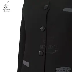 مانتو شلوار اداری قد 100 پارچه فیونا پیش 5 دکمه سرآستین سه دکمه مدل سه جیب فیلتاب سه رنگ طوسی مشکی سرمه ای کد 18736