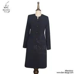 مانتو شلوار اداری قد 100 پارچه فیونا پیش 5 دکمه سرآستین سه دکمه مدل سه جیب فیلتاب سه رنگ طوسی مشکی سرمه ای کد 18736