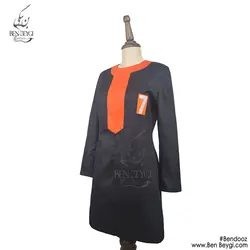 مانتو کار فروشگاهی زنانه طرح کروات دار برند بن بیگی کد 16352