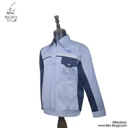 کاپشن شلوار کار مهندسی طوسی سرمه ای کد 16315