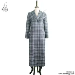 پالتو اداری زنانه زمستانی جنس فوتر قد 130 کد 11790