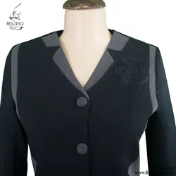 مانتو شلوار اداری ترکیبی فیونا سرمه ای کد 10700