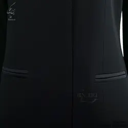 مانتو شلوار اداری یقه گرد بانتو دوزی کد 10648