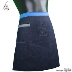 پیشبند نیمه لی با خرجکار آبی کد 8404