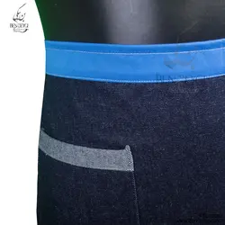 پیشبند نیمه لی با خرجکار آبی کد 8404