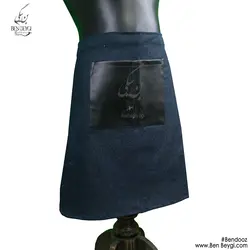 پیشبند نیمه لی جیب چرم کد8398