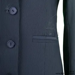 مانتو شلوار فرم اداری پارچه بزیاق طرح دیپلمات نیم سانت کد 7512