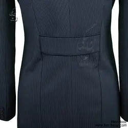 مانتو شلوار فرم اداری پارچه بزیاق طرح دیپلمات نیم سانت کد 7512