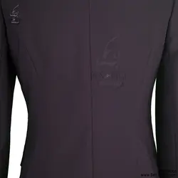 مانتو فرم اداری مدل کتی بنفش کد ma7322-423