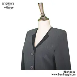 مدل مانتو فرم اداری یقه هفت کد 3881