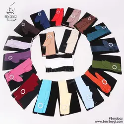 مقنعه بیتا کرواتی ساده جنس حریر بهمراه زیر مقنعه ای از جنس تریکو  کد mi-3767