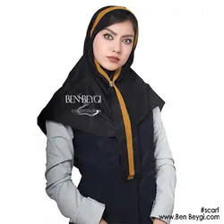 مدل مقنعه کرواتی تل سر خود MI-3750