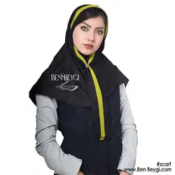 مدل مقنعه کرواتی تل سر خود MI-3750