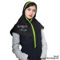 مدل مقنعه کرواتی تل سر خود MI-3750