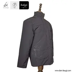 کاپشن زمستانی | پارچه شمعی | رنگ مشکی مدل پفی آستر پشم شیشه [ویدئو] کد 30975