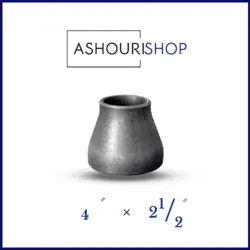 تبدیل جوشی درزدار سایز 2,1/2*4 اینچ برند ایران اتصال