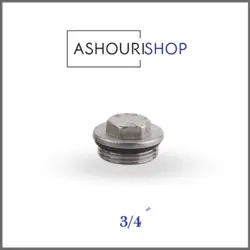 درپوش فلزی روپیچ سایز 3/4 اینچ برند نیوپایپ