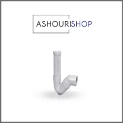 سیفون 50 یک تکه با درپوش با لوله 75 سایز 75cm برند نیوفلکس سایلنت