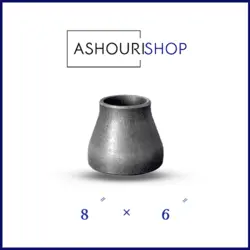 تبدیل جوشی درزدار سایز 6*8 اینچ برند ایران اتصال