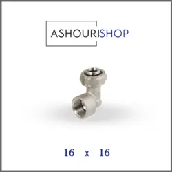 زانو 90 درجه کوپلی سایز 16*16 برند نیوپایپ