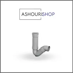 سیفون 110 یک تکه با لوله سوکتدار سایز 60cm برند نیوفلکس