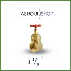 شیر فلکه کشویی سامین سایز 1,1/2 اینچ