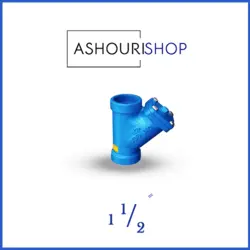 شیر صافی دنده ای چدنی PN16 سایز 1,1/2 اینچ وگ ایران (بی همتا)