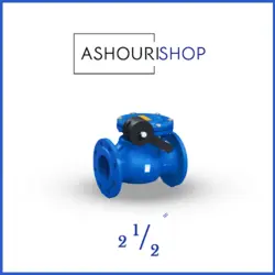 شیر یکطرفه وزنه ای چدنی PN16 سایز 2,1/2 اینچ وگ ایران (بی همتا)