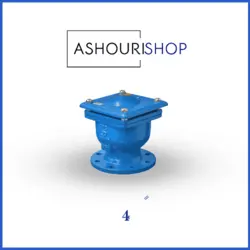 شیر تخلیه هوا تک روزنه بزرگ چدنی PN16 سایز 4 اینچ وگ ایران (بی همتا)