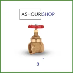 شیر فلکه کشویی سیم ایتالیا سایز 3 اینچ