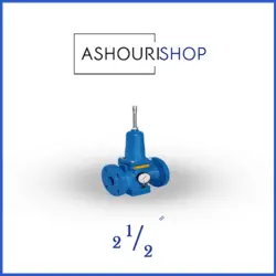 شیر فشار شکن صاف چدنی PN16 سایز 2,1/2 اینچ وگ ایران (بی همتا)