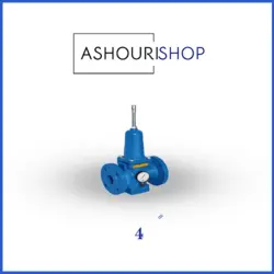 شیر فشار شکن صاف چدنی PN16 سایز 4 اینچ وگ ایران (بی همتا)