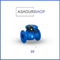 شیر یکطرفه وزنه ای چدنی PN16 سایز 10 اینچ وگ ایران (بی همتا)