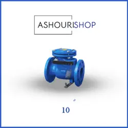 شیر یکطرفه فنردار چدنی PN16 سایز 10 اینچ وگ ایران بی همتا
