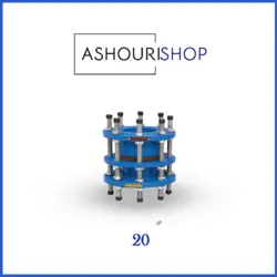 قطعه قابل پیاده کردن چدنی PN16 سایز 20 اینچ وگ ایران (بی همتا)