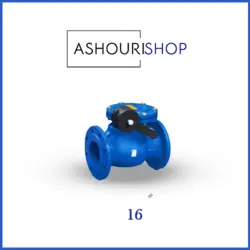 شیر یکطرفه وزنه ای چدنی PN16 سایز 16 اینچ وگ ایران (بی همتا)