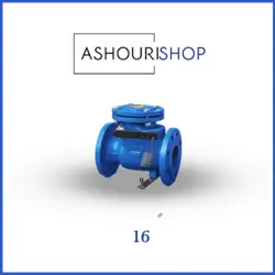 شیر یکطرفه فنردار چدنی PN16 سایز 16 اینچ وگ ایران بی همتا