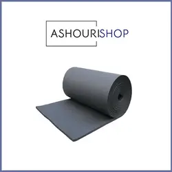 عایق الاستومری رولی با ضخامت 13 میلیمتر پشت چسبدار مسلح با روکش آلومینیوم 130 میکرون اکوفلکس