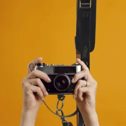 بند دوربین عکاسی LUCKY (Brown)