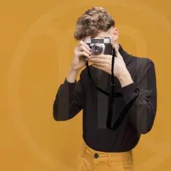 بند دوربین عکاسی گردنی (Black)