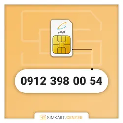 54 00 398 0912 | مرکز سیم کارت ایران