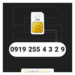 9 2 3 4 255 0919 | مرکز سیم کارت ایران