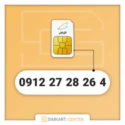 سیم کارت دائمی همراه اول 09122728264 | مرکز سیم کارت ایران