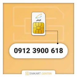 سیم کارت همراه اول دائمی 09123900618 | مرکز سیم کارت ایران