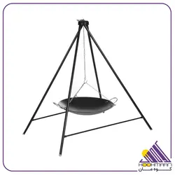 خرید منقل سرخپوستی+ساج+توری گریل 2 | ساج ضد زنگ