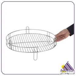 خرید منقل سرخپوستی+ساج+توری گریل 2 | ساج ضد زنگ