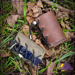 جا ادویه کاور چرم 3 طبقه لیمو کمپ مناسب برای آشپزی در طبیعت